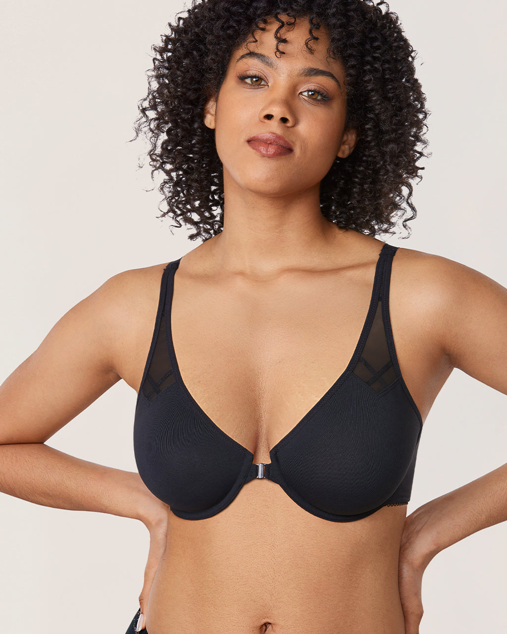 Front Closure Unlined Bra