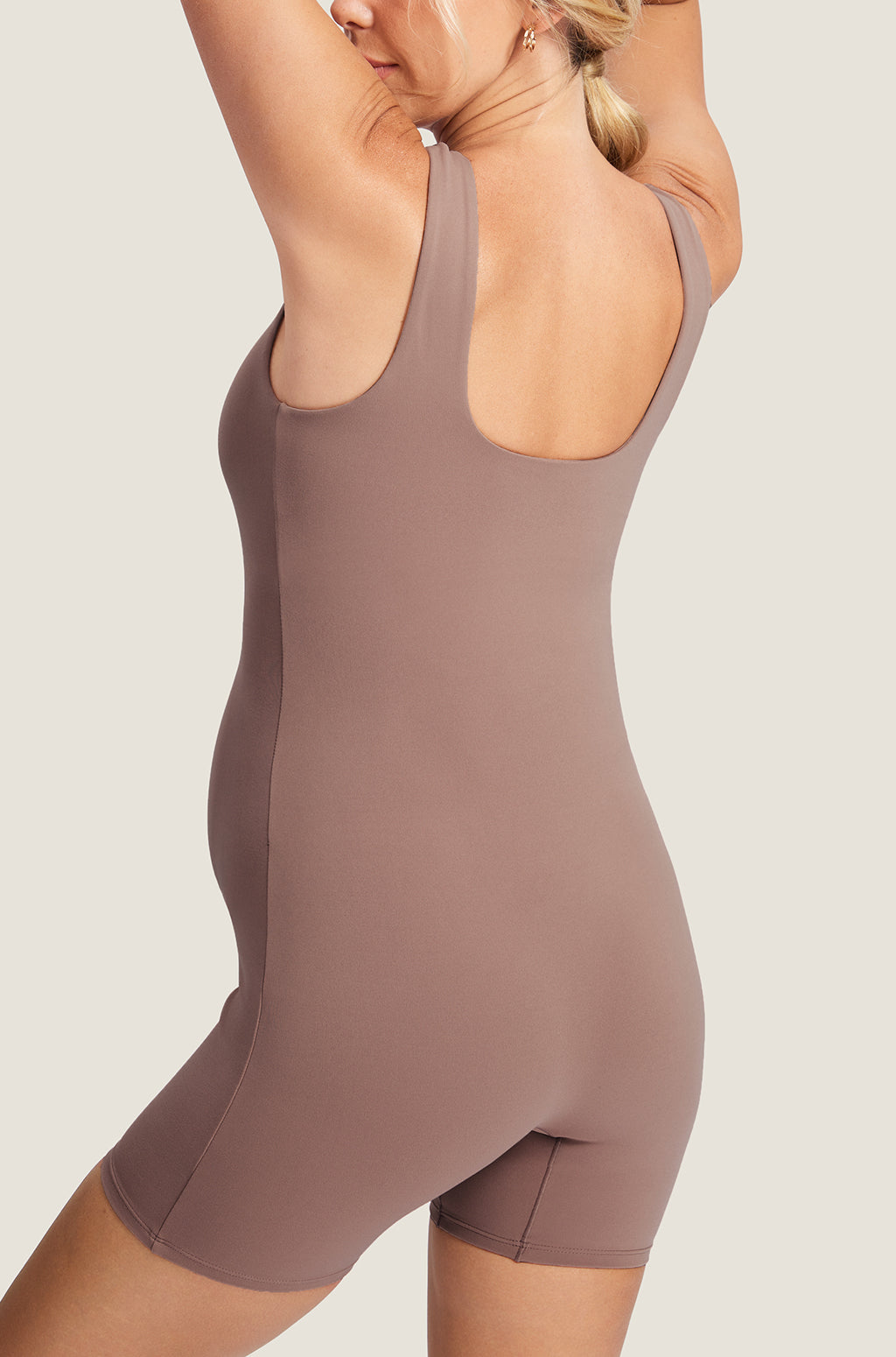 Natrelax® Square Neck Maternity Romper