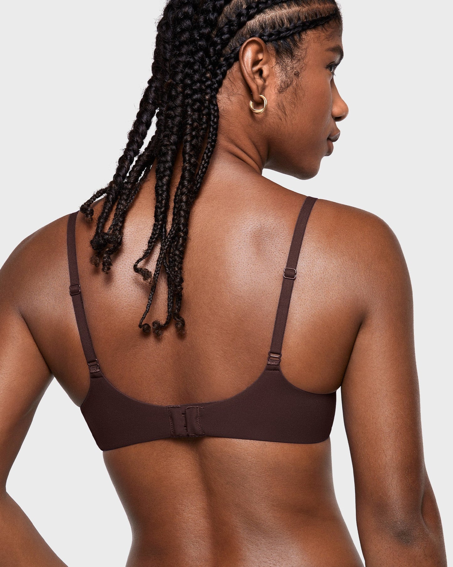 INLYRIC Women's Inbarely Plus Plunge Bra - Unlined Underwire Sexy Demi Balconette Bras