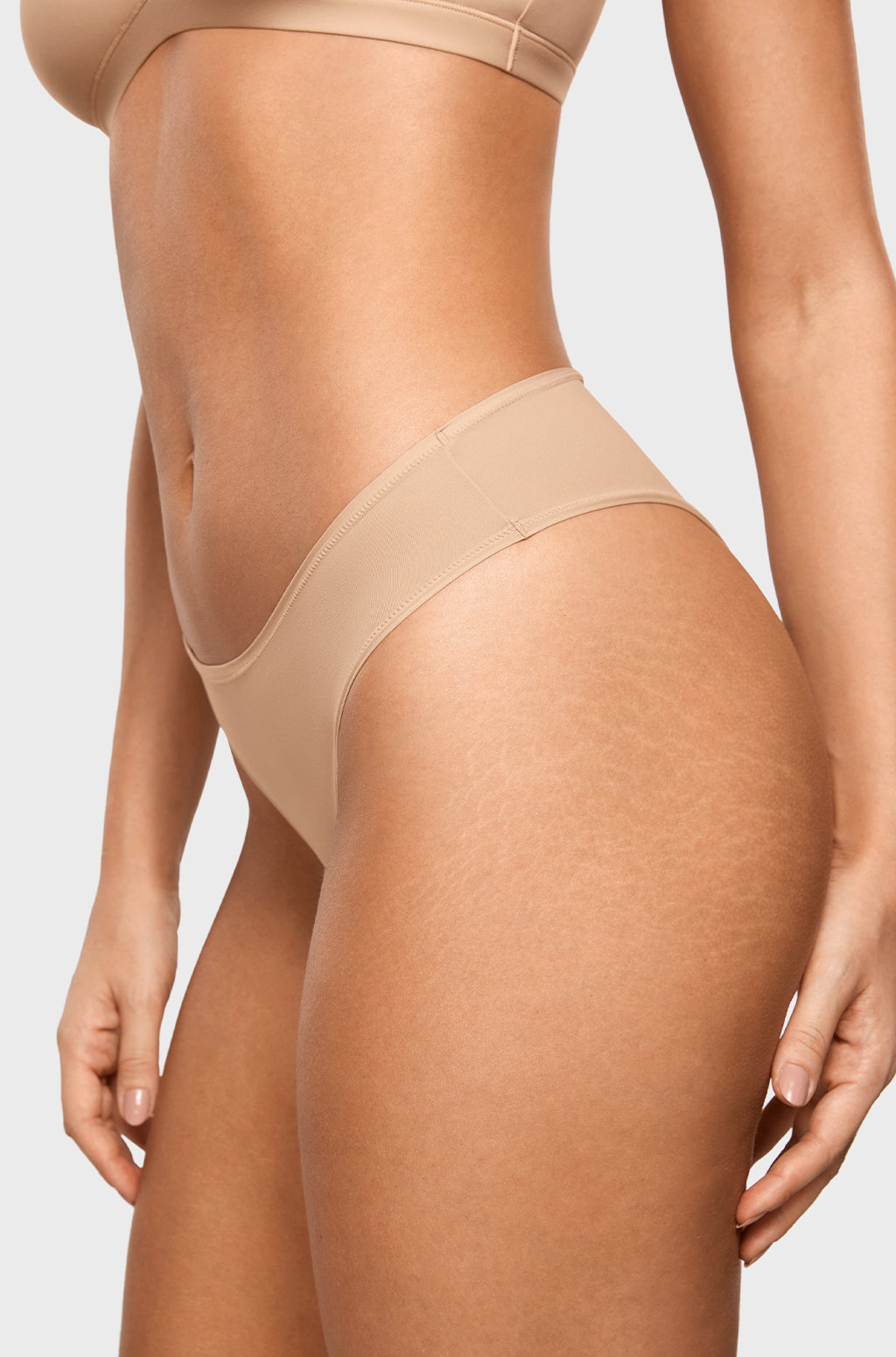 Smooth High Cut Cheeky Briefs 3 Pack