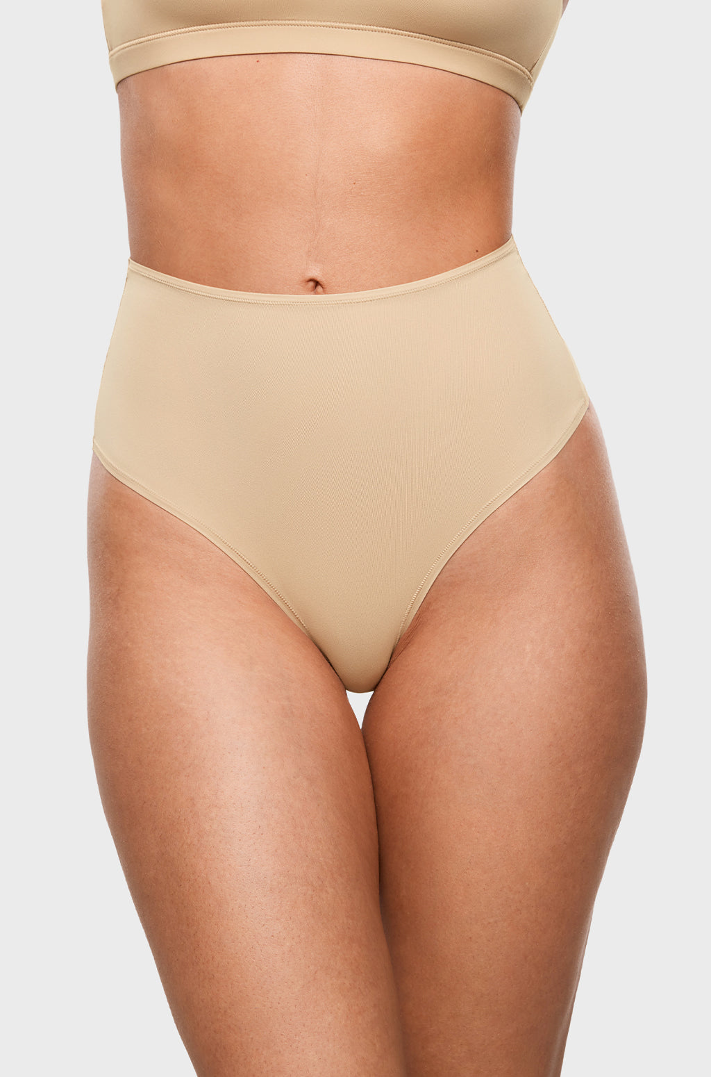 Seamless High Rise Thongs 3 Pack