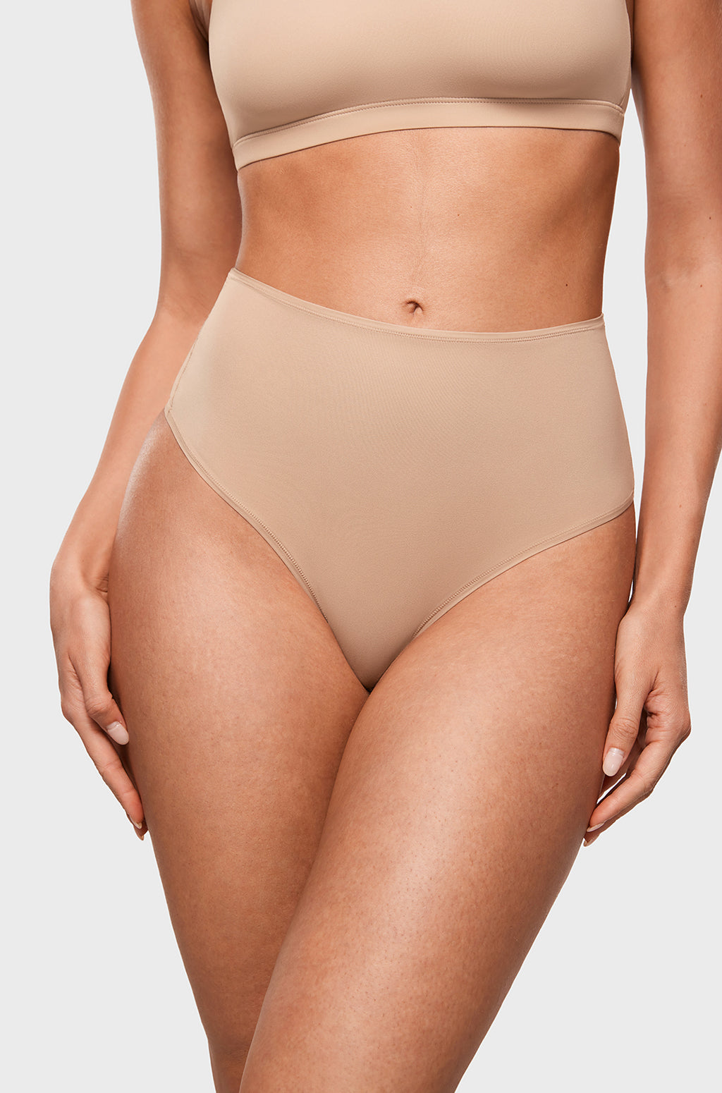 Seamless High Rise Thongs 3 Pack