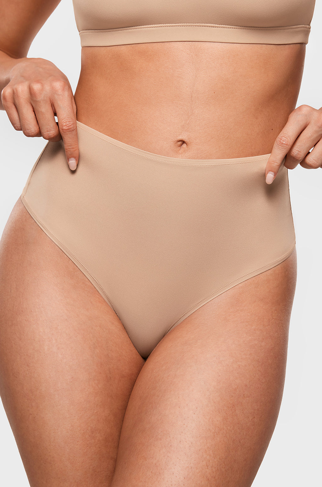 Seamless High Rise Thongs 3 Pack