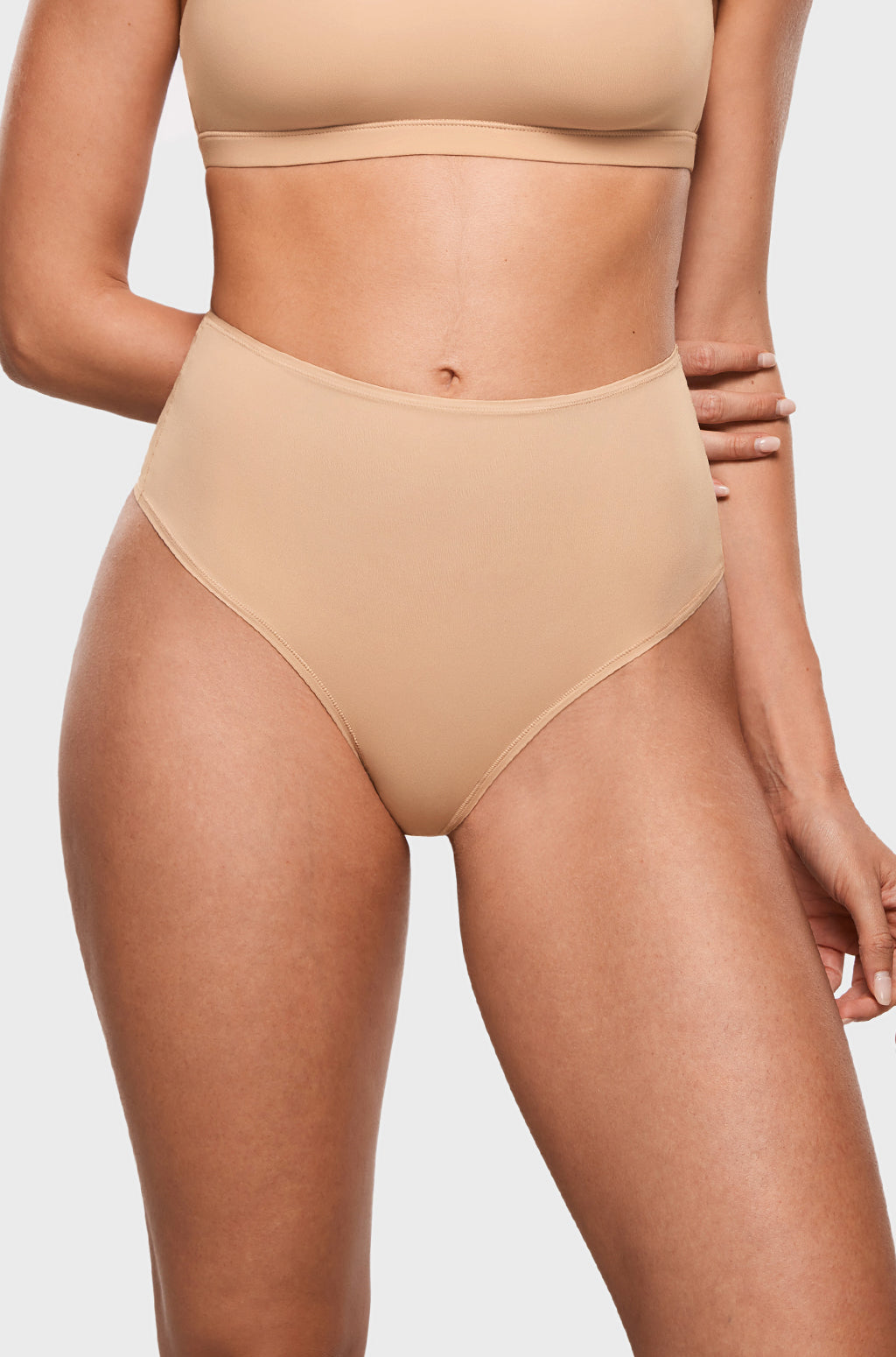 Seamless High Rise Thongs 3 Pack
