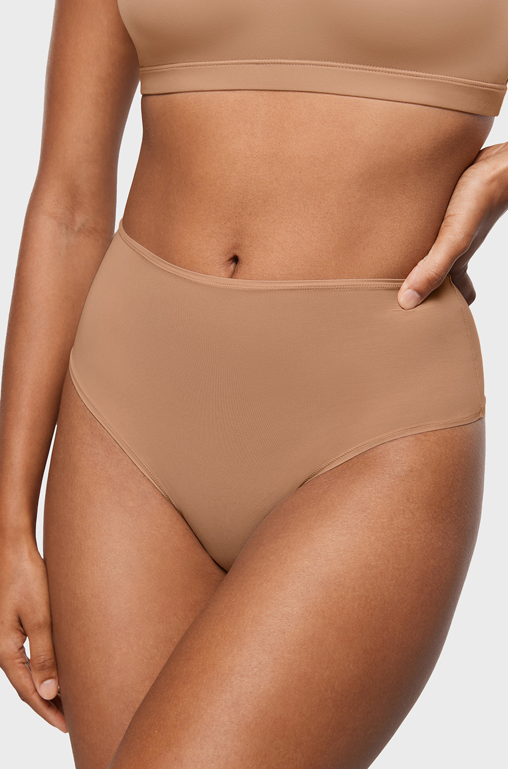 Seamless High Rise Thongs 3 Pack