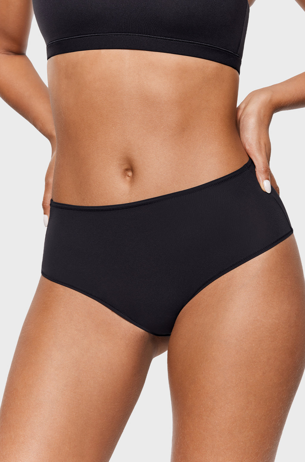 Classic Mid Waist Full Briefs 3 Pack