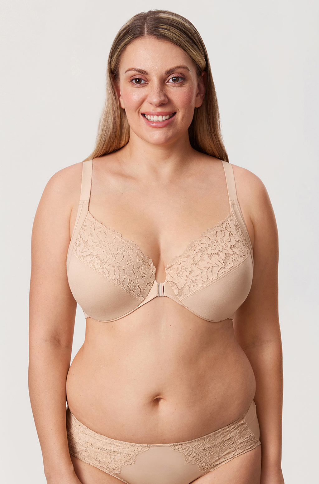 Lace Front Closure Posture Bra