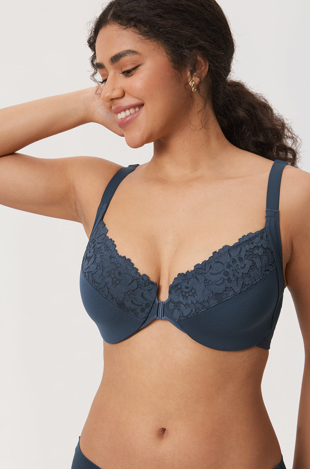 Lace Front Closure Posture Bra