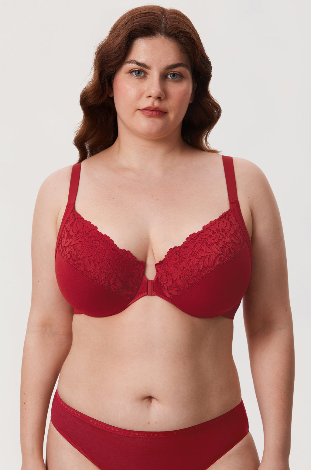 Lace Front Closure Posture Bra