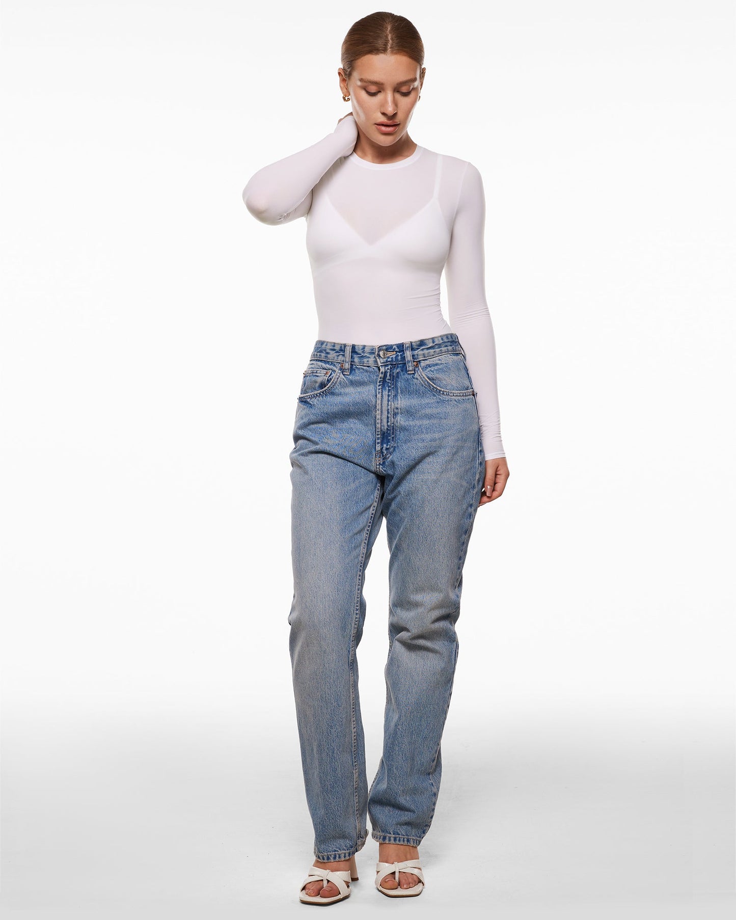 Single-Layer Basic Long Sleeve Shirts