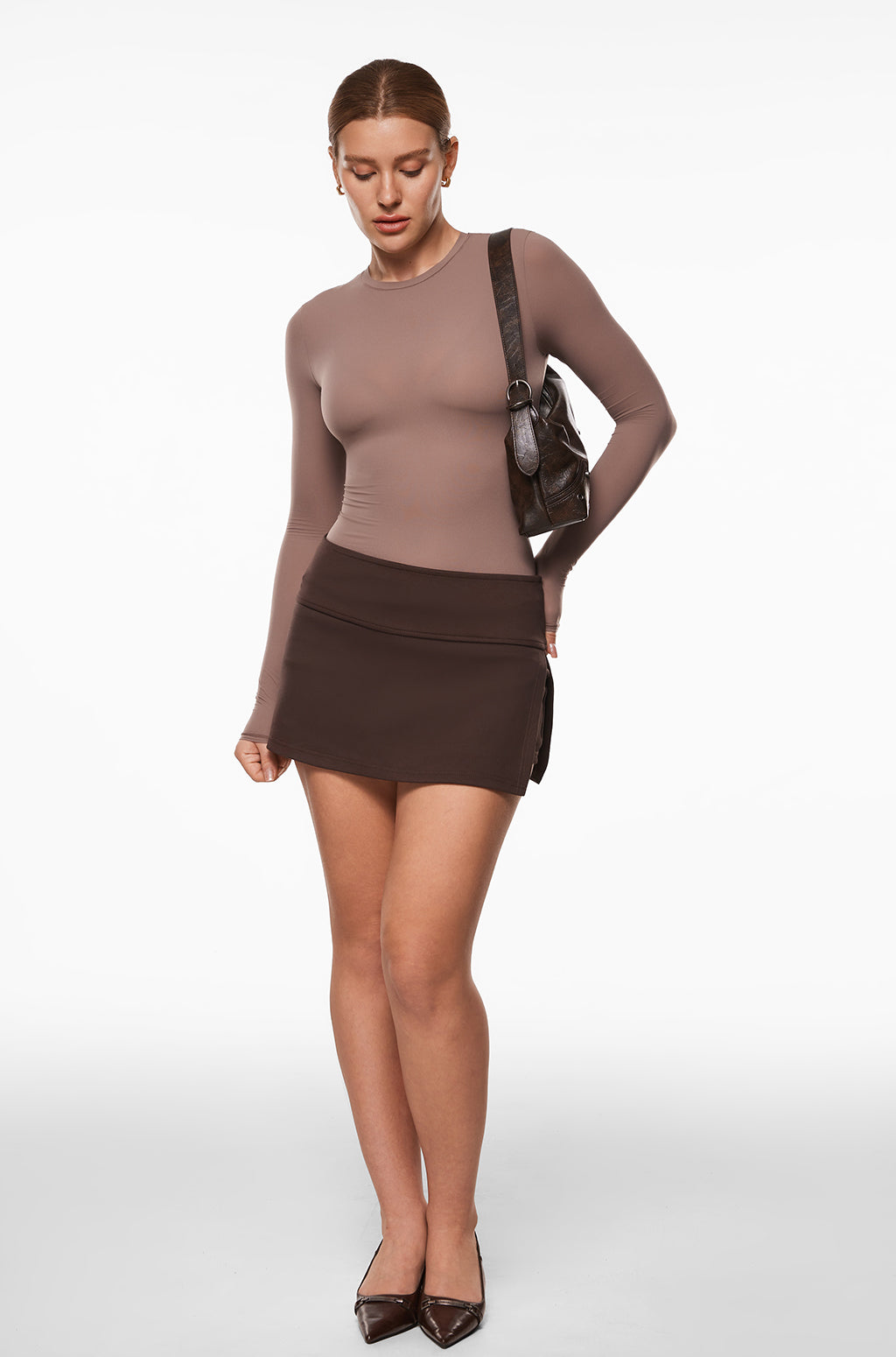 Single-Layer Basic Long Sleeve Shirts