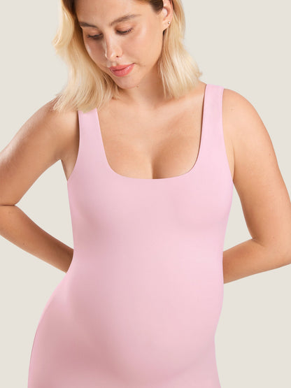 Natrelax® Square Neck Maternity Romper