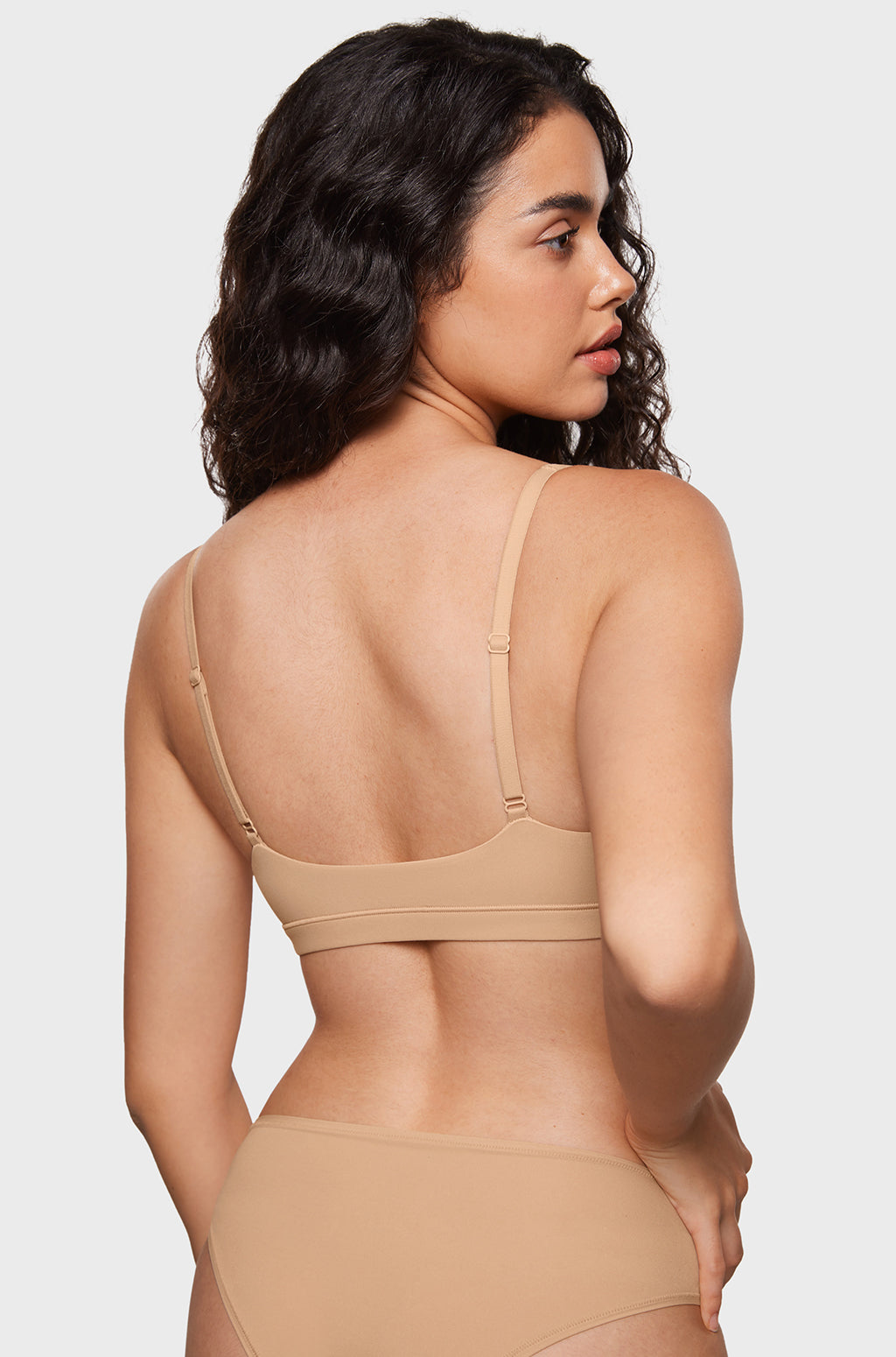 Inbarely® Soft Deep V Triangle Bralette