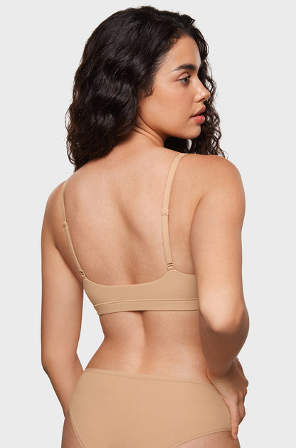 Inbarely® Soft Deep V Triangle Bralette