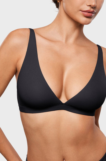 Inbarely® Soft Deep V Triangle Bralette