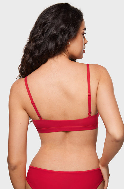 Inbarely® Soft Deep V Triangle Bralette