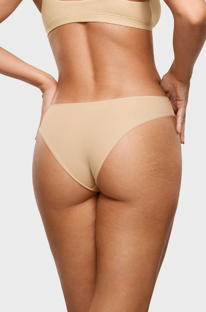 Smooth High Cut Cheeky Briefs 3 Pack