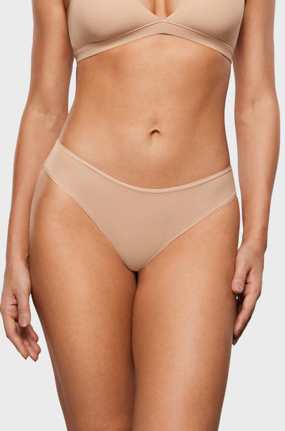 Smooth High Cut Cheeky Briefs 3 Pack