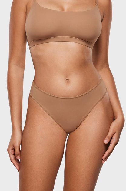 Smooth High Cut Cheeky Briefs 3 Pack
