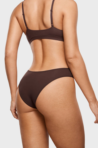 Smooth High Cut Cheeky Briefs 3 Pack