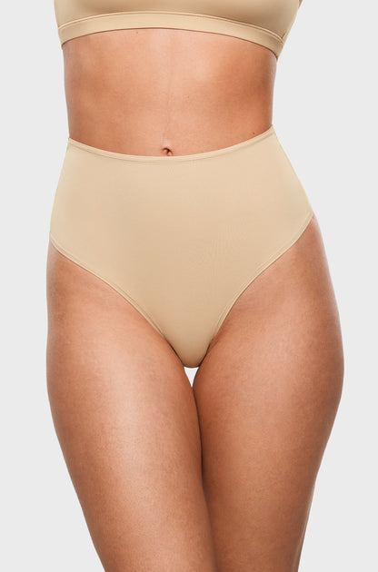 Seamless High Rise Thongs 3 Pack