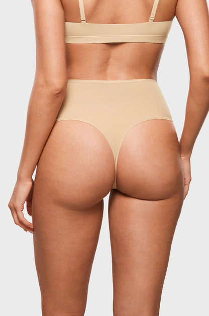 Seamless High Rise Thongs 3 Pack