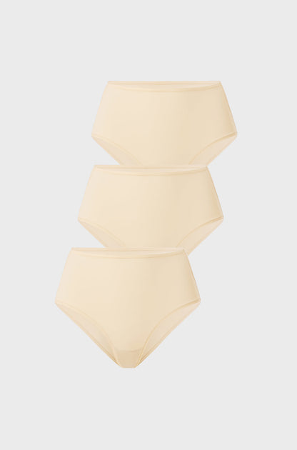 Classic Mid Waist Full Briefs 3 Pack