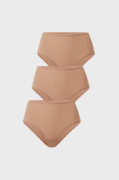 Classic Mid Waist Full Briefs 3 Pack