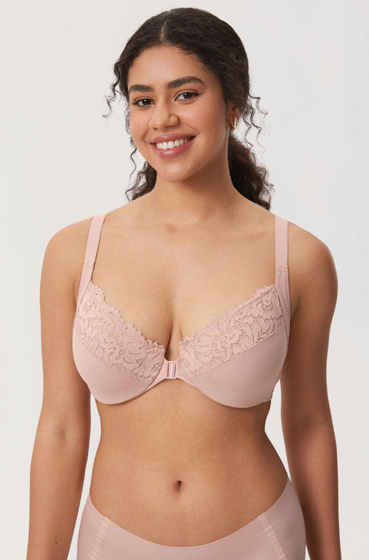 Lace Front Closure Posture Bra