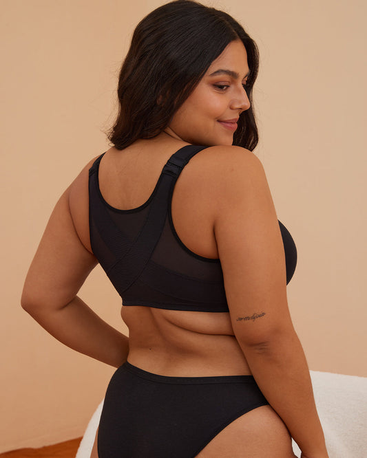 Plunge Back Posture Bra