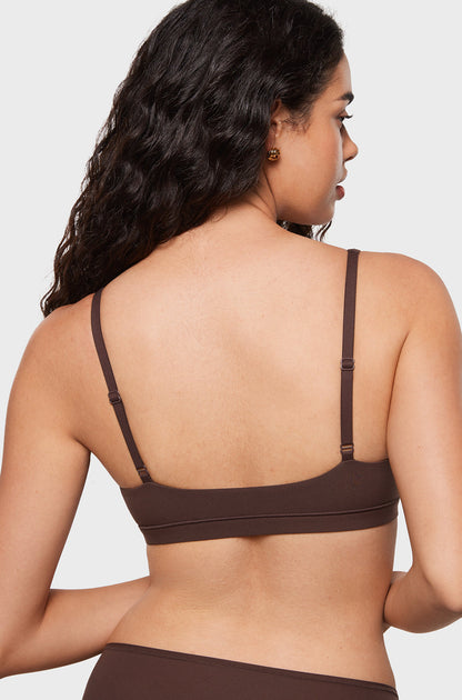 Inbarely® Soft Deep V Triangle Bralette