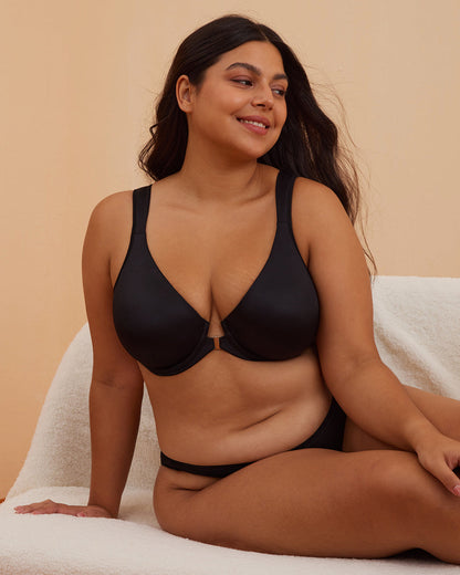 Plunge Back Posture Bra