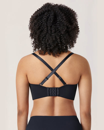Underwire Strapless Minimizer Bra