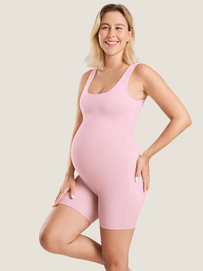 Natrelax® Square Neck Maternity Romper